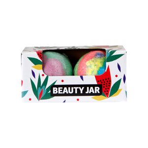 Beauty Jar Darčekový set - 2 Gule do kúpeľa
