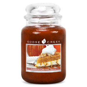Goose Creek - Tekvicovo karamelový vir Aromatická sviečka v skle 680 g