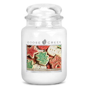 Goose Creek - Vianočné Cookies Aromatická sviečka v skle 680 g