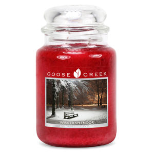 Goose Creek - Zimná nádhera Aromatická sviečka v skle 680 g
